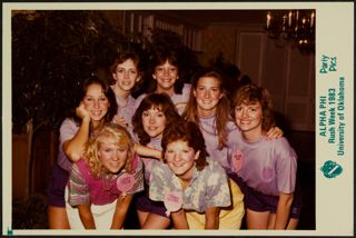 Colis, Garner, Wood, and Five Alpha Phis Photograph, 1983