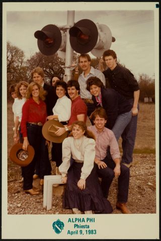 Kenady, Griffin, Macias, Hurley, Woodward and Dates Photograph, April 9, 1983
