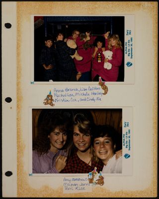 Phi Chapter Scrapbook, 1985, Page 17