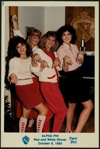 Monenerkit, Ferrell, Brown, and Hentges Photograph, October 9, 1985