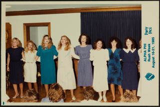 "Philing" Recruitment Skit Photograph, August 16-21, 1985