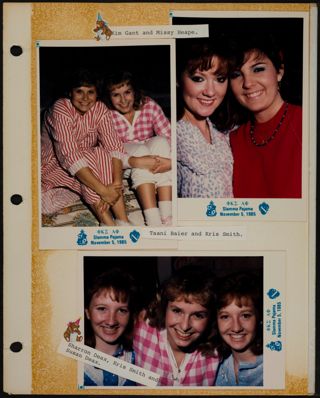 Phi Chapter Scrapbook, 1985, Page 37