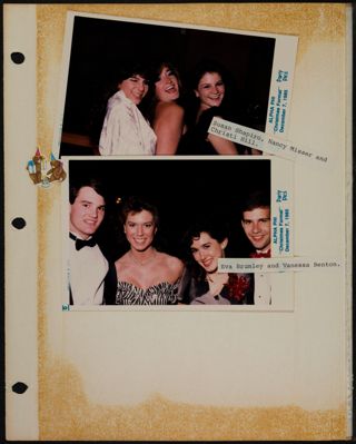 Phi Chapter Scrapbook, 1985, Page 47