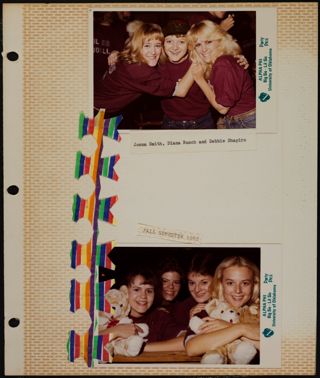 Phi Chapter Scrapbook, 1982, Page 15