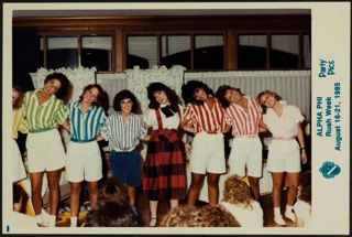 Bye Bye Sally Recruitment Skit Photograph, August 16-21, 1985