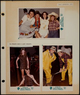 Phi Chapter Scrapbook, 1982, Page 17