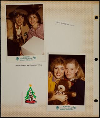 Phi Chapter Scrapbook, 1982, Page 22