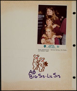 Phi Chapter Scrapbook, 1982, Page 14