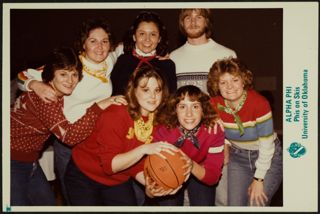 Phis on Skis Photograph, 1980s