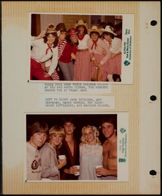 Phi Chapter Scrapbook, 1982, Page 28