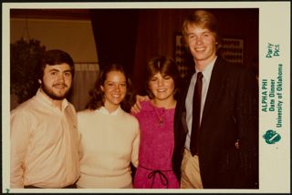 Teresa Swain and Beverly Blohm with Dates Photograph, 1980s