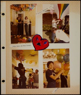 Phi Chapter Scrapbook, 1982, Page 1