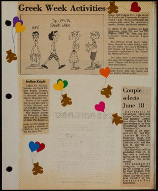 Phi Chapter Scrapbook, 1983-1984, Page 13