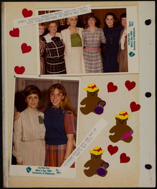 Phi Chapter Scrapbook, 1983-1984, Page 24