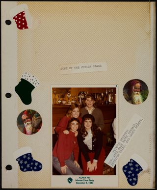 Phi Chapter Scrapbook, 1983-1984, Page 61