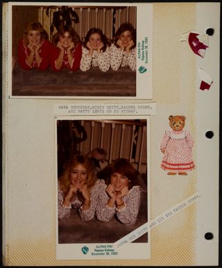 Phi Chapter Scrapbook, 1983-1984, Page 58