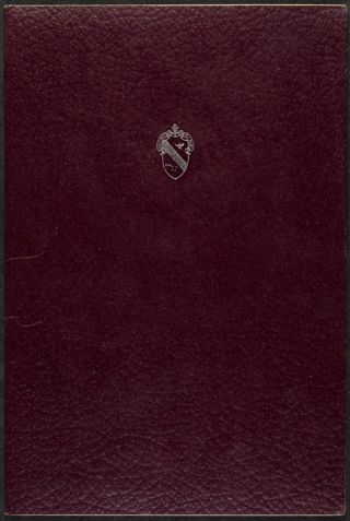 Beta Psi Chapter of Alpha Phi Installation Banquet Program, March 6, 1948
