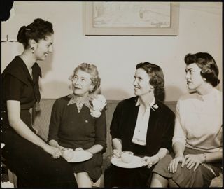 Carter, Keys, Busse, and Dean Photograph, January 4, 1957