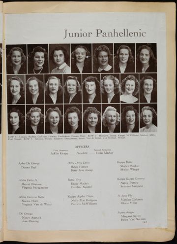 Beta Rho Chapter Scrapbook, Page 9