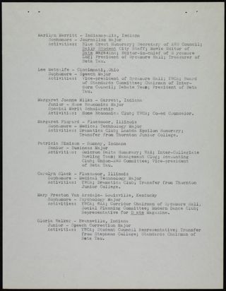 Beta Tau Chapter Petition Scrapbook, Page 23