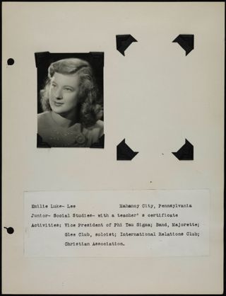 Phi Tau Sigma Petition Scrapbook 1, Page 11
