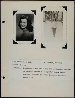 Phi Tau Sigma Petition Scrapbook 1, Page 9