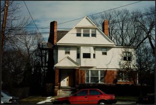 Eta Sigma Chapter House Photograph, March 16, 1992