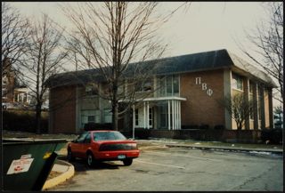 Pi Beta Phi Fraternity Easton House Photograph, March 16, 1992