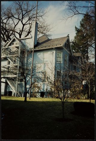 Delta Gamma Fraternity Easton House Side View Photograph, c. 1992