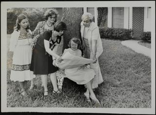 Epsilon Omega House Purchase Photograph, August 1978