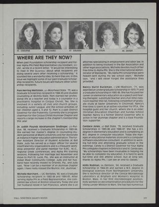 Alpha Phi Foundation: Where Are They Now?