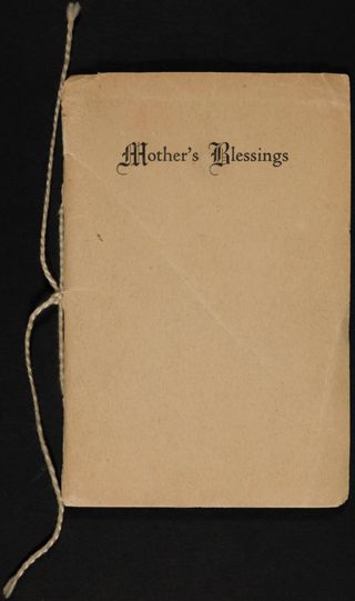Mother's Blessings, 1919