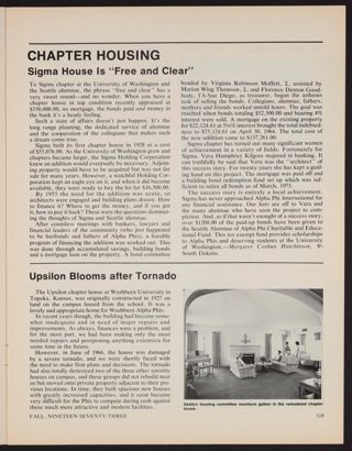 Chapter Housing: Upsilon Blooms After Tornado