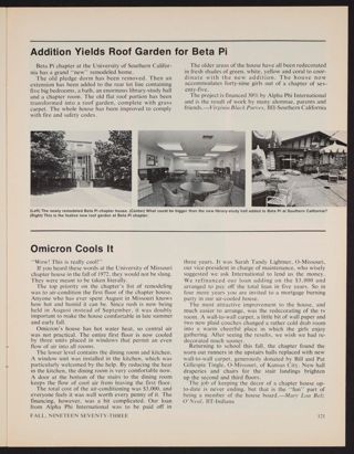Chapter Housing: Omicron Cools It