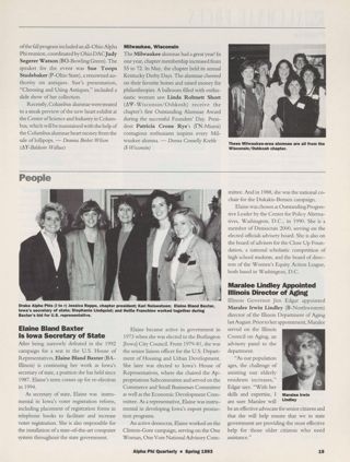 Alumnae Focus: Alumnae Pride: Milwaukee, Wisconsin