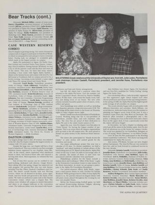 Bear Tracks: Butler (Ind.), Spring 1990, Continued. Bear Tracks: Case Western Reserve (Ohio), Spring 1990. Bear Tracks: Dayton (Ohio), Spring 1990