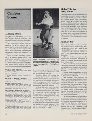 Marriages & Births, Spring 1990, Continued. Campus Scene, Spring 1990
