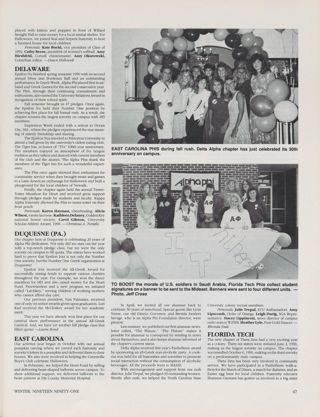 Bear Tracks: Cornell (N.Y.), Winter 1991, Continued. Bear Tracks: Delaware, Winter 1991. Bear Tracks: Duquesne (Pa.), Winter 1991. Bear Tracks: East Carolina, Winter 1991. Bear Tracks: Florida Tech, Winter 1991
