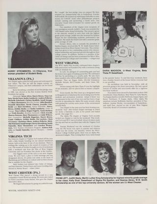 Bear Tracks: Villanova (Pa.), Winter 1991. Bear Tracks: Virginia Tech, Winter 1991. Bear Tracks: West Chester (Pa.), Winter 1991. Bear Tracks: West Virginia, Winter 1991