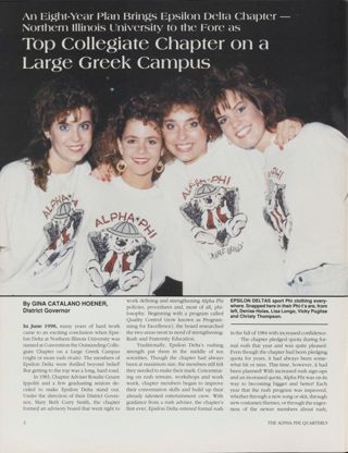 Top Collegiate Chapter on a Large Greek Campus