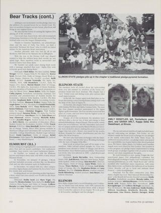 Bear Tracks: Eastern Illinois, Spring 1991, Continued. Bear Tracks: Elmhurst (Ill.), Spring 1991. Bear Tracks: Illinois State, Spring 1991. Bear Tracks: Illinois, Spring 1991
