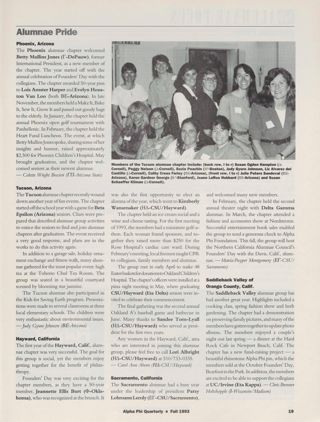 Alumnae Focus: Alumnae Pride: Phoenix, Arizona, Fall 1993