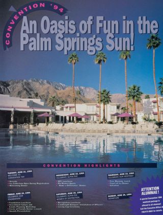 Convention '94 Advertisement, Winter 1994