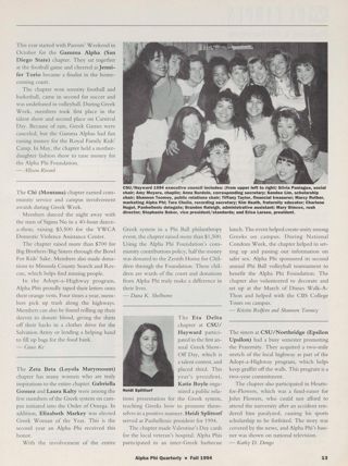On Campus: Making a Difference: San Diego State, Fall 1994. On Campus: Making a Difference: Montana, Fall 1994. On Campus: Making a Difference: Loyola Marymount, Fall 1994. On Campus: Making a Difference: CSU/Hayward, Fall 1994. On Campus: Making a Difference: CSU/Northridge, Fall 1994