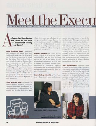 Meet the Executive Board