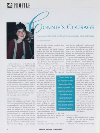 Connie's Courage