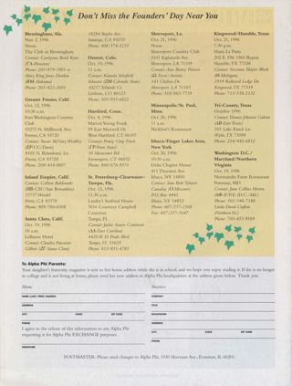 Don't Miss the Founders' Day Near You