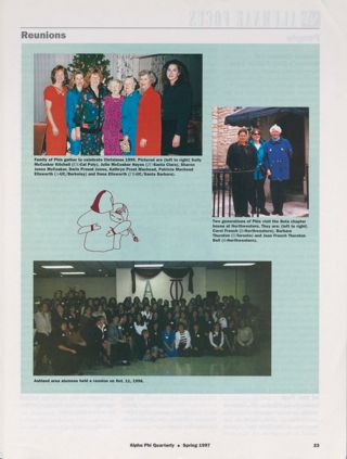 Alumnae Focus: Reunions, Spring 1997