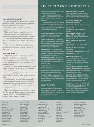 Rush 2001: The Evolution of Collegiate Recruitment, Continued. Recruitment Results, Summer 2001, Continued. Recruitment Resources