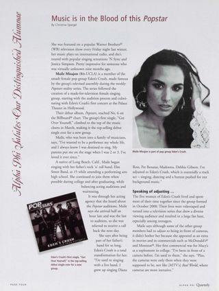 Music Is in the Blood of This Popstar